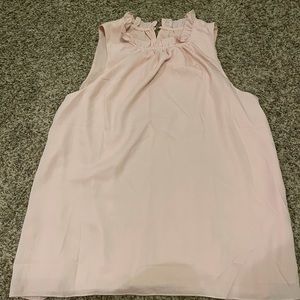 Pink salmon color blouse